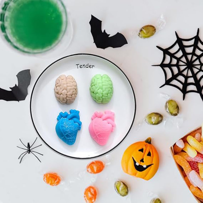 Candle Making Factory - Human Brain And Heart Silicone Molds