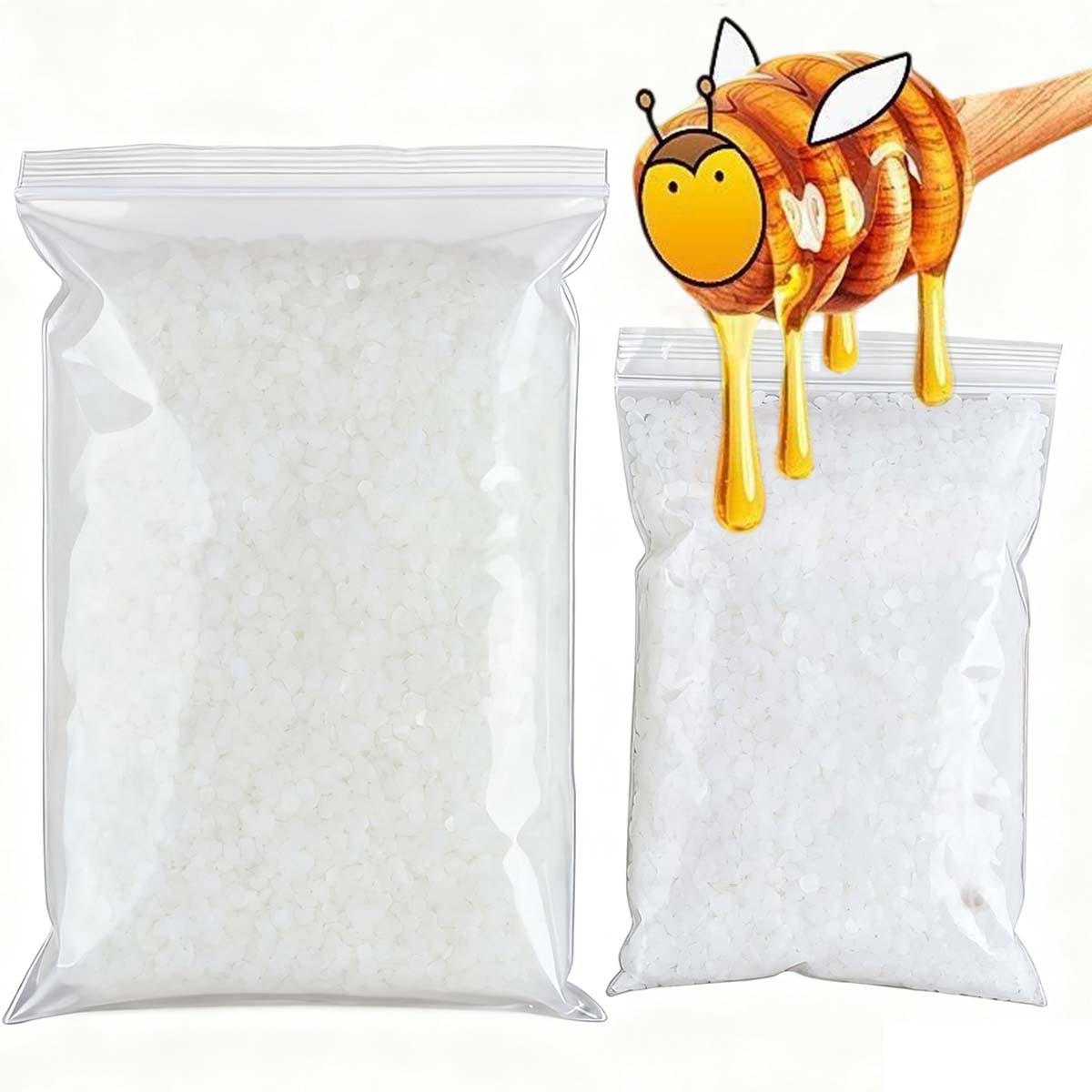 Candle Making Los Angeles - 200g-1000g White Beeswax Pure Natural Granular