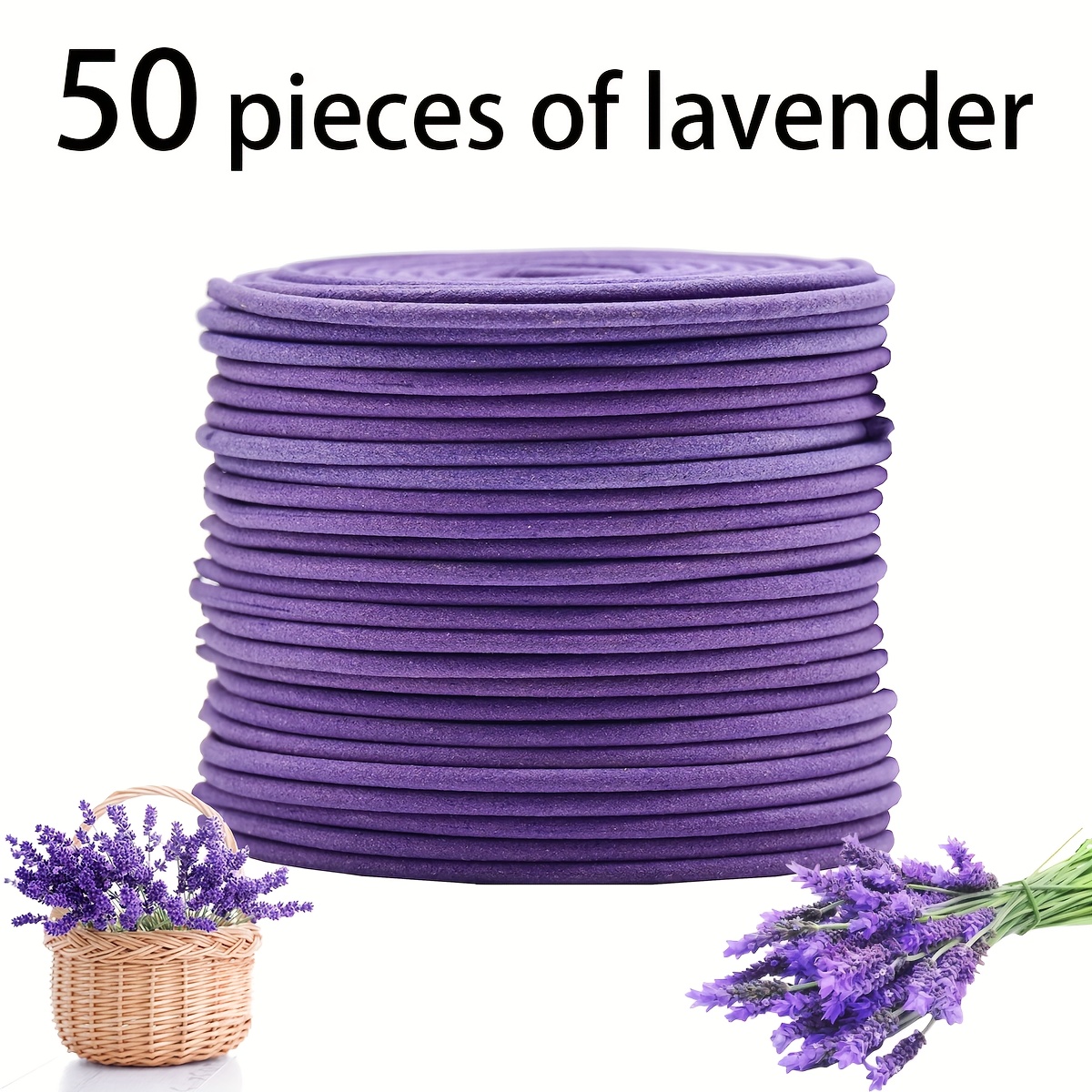 50 Lavender Scented Spiral Can - огляд і ціна Uv Inhibitor Candle