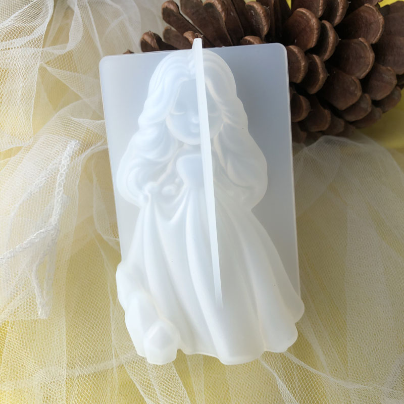 3D Cute Princess Silicone Cand - огляд і ціна Candle Making Diy