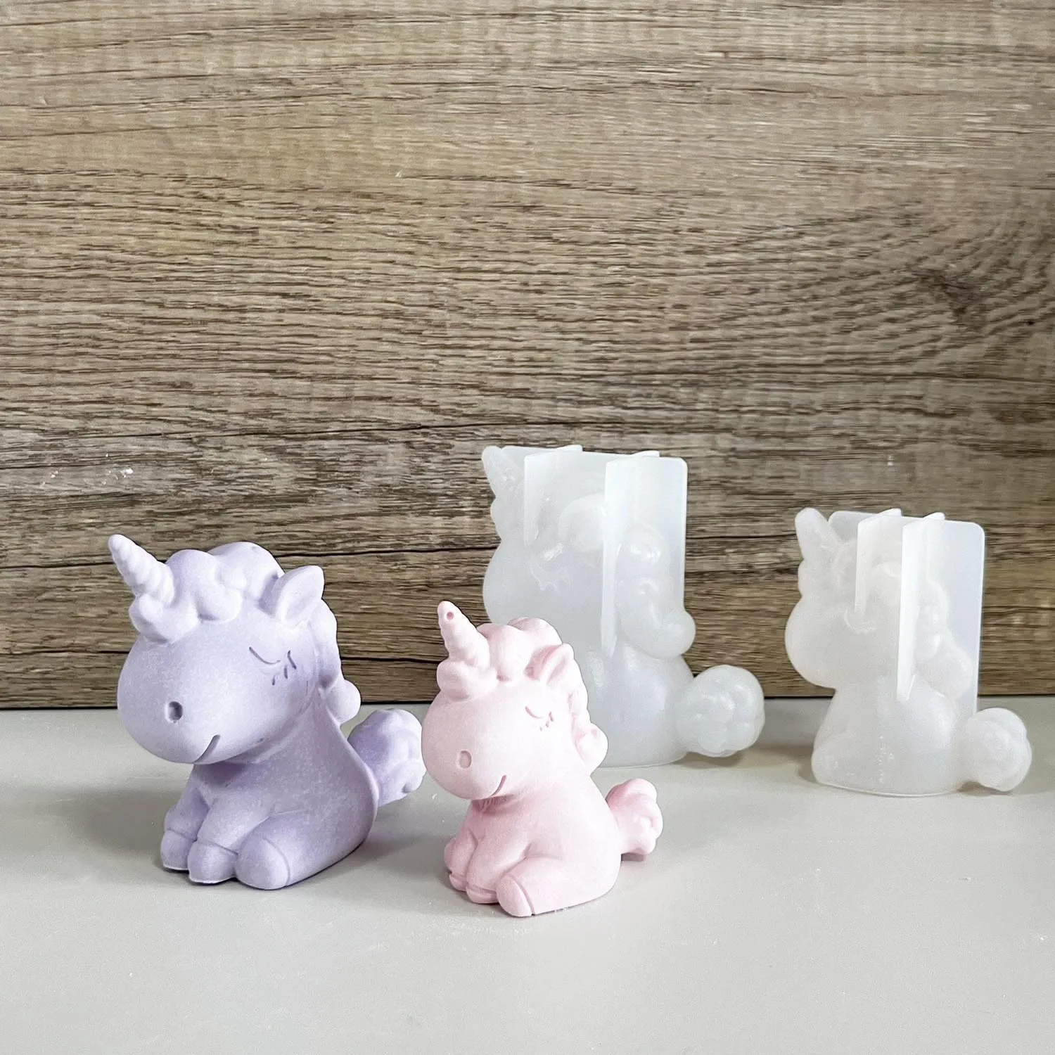 3D Geometric Silicone Unicorn  - огляд і ціна Candle Making Factory