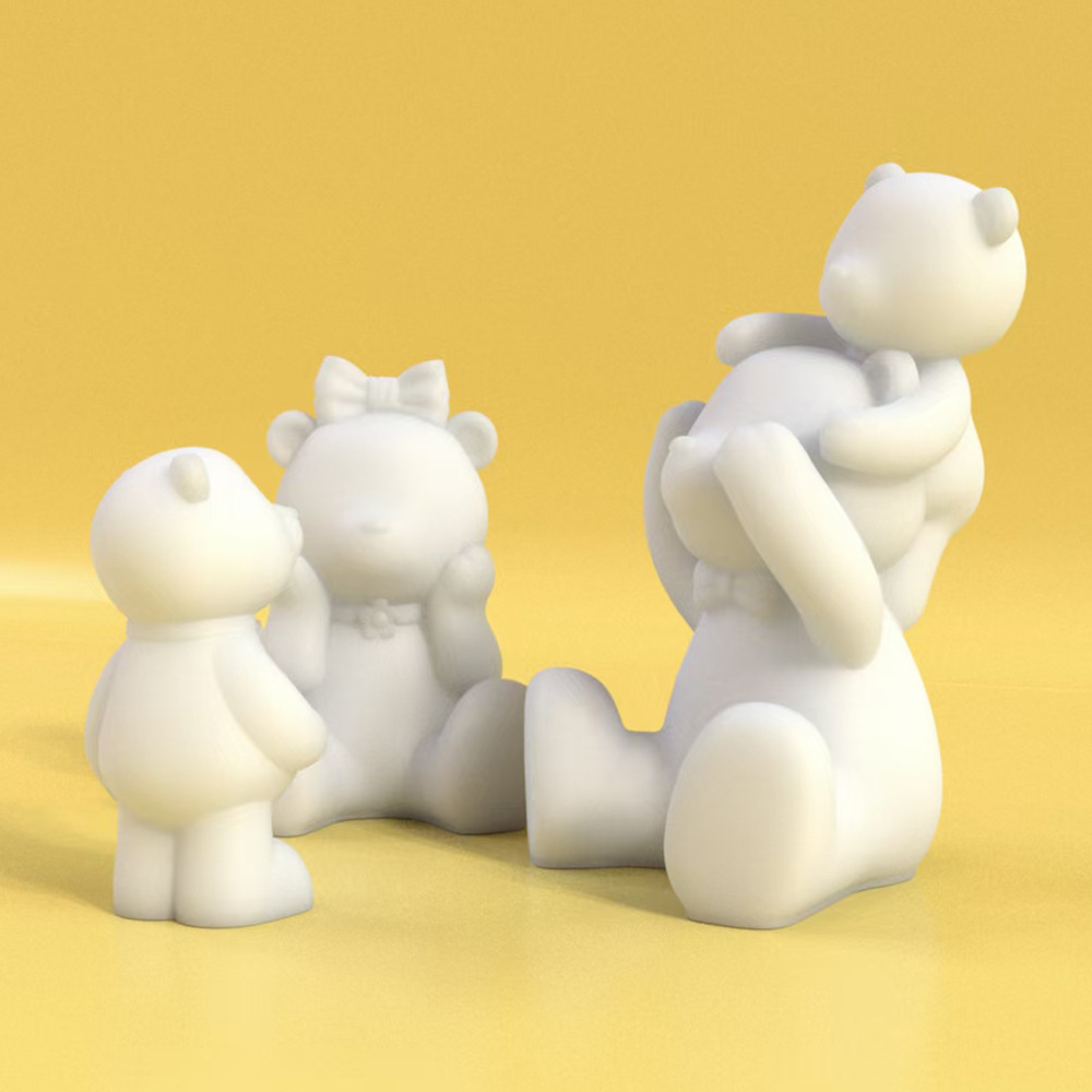 DIY Handmade 3D Bear Candle Si - огляд і ціна Candle Making Diy