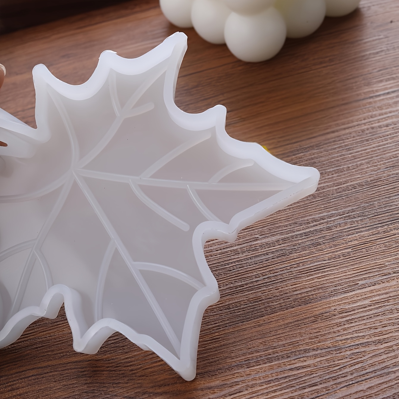 1PC Maple Leaf shaped Silicone - огляд і ціна Candle Making Diy