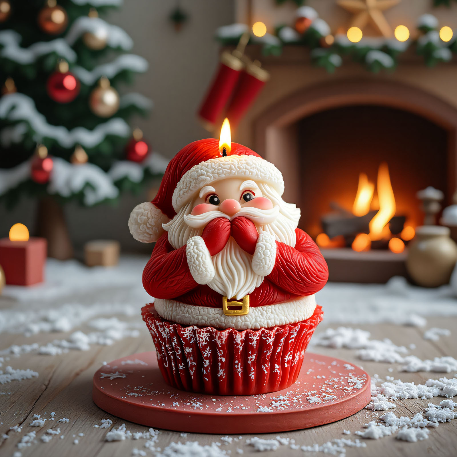 Santa Claus and Elk Candle Mak - огляд і ціна Candle Making Diy