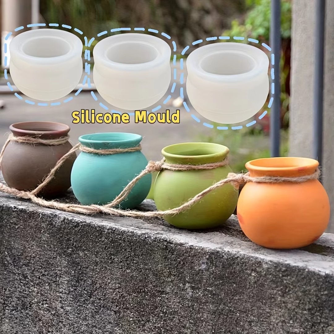 Silicone Flower Pot Molds, Res - огляд і ціна Candle Making Diy