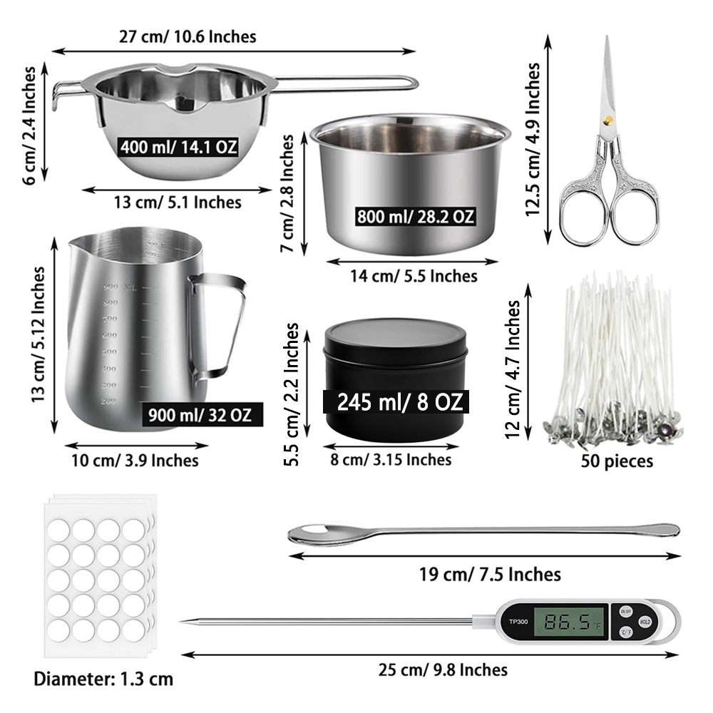 Glintmos DIY Candle Making Kit - огляд і ціна Candle Making Diy