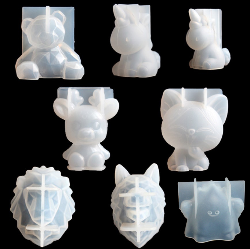Transparent Unicorn Silicone E - огляд і ціна Candle Making Factory