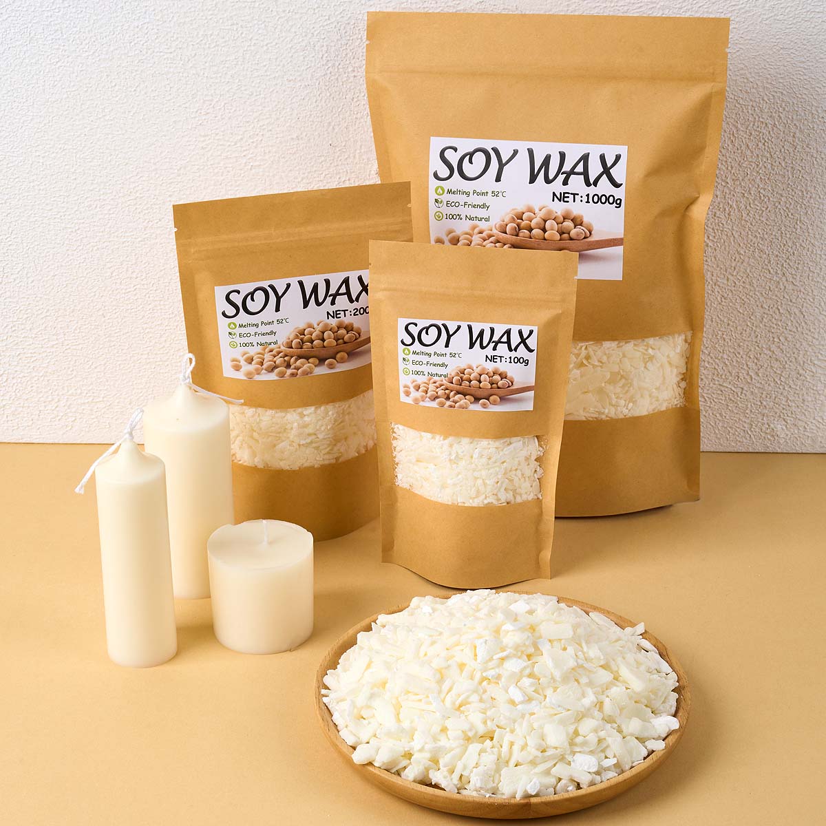1 Pounds Pure White Soy Wax Fo - огляд і ціна Candle Making Factory