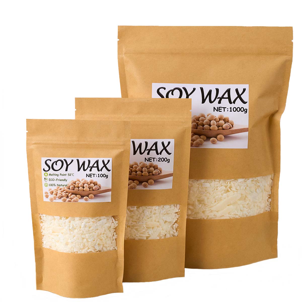 1 Pounds Pure White Soy Wax Fo - огляд і ціна Candle Making Factory