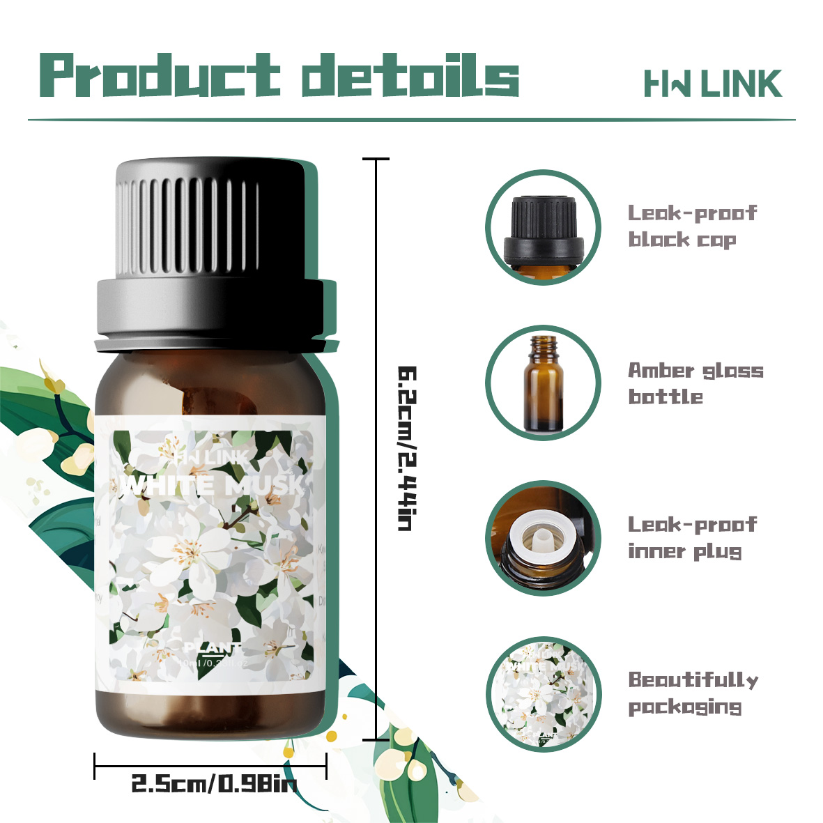 White Musk Essential Oils 10ml - огляд і ціна Candle Making Diy