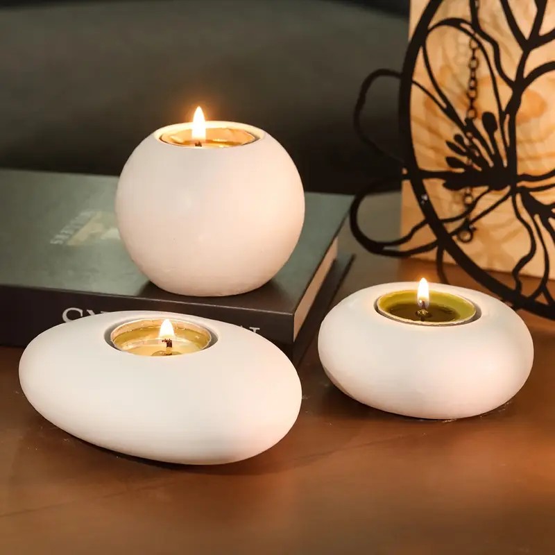 Tealight Candle Holder Resin S - огляд і ціна Candle Making Factory