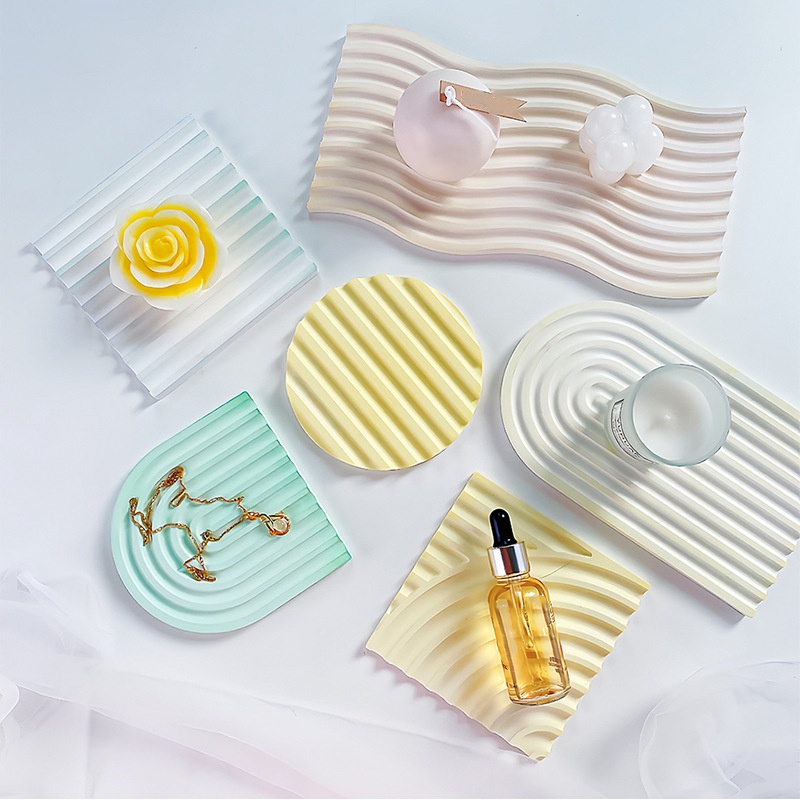 DIY Striped Wave Tray Mold For - огляд і ціна Candle Making Diy