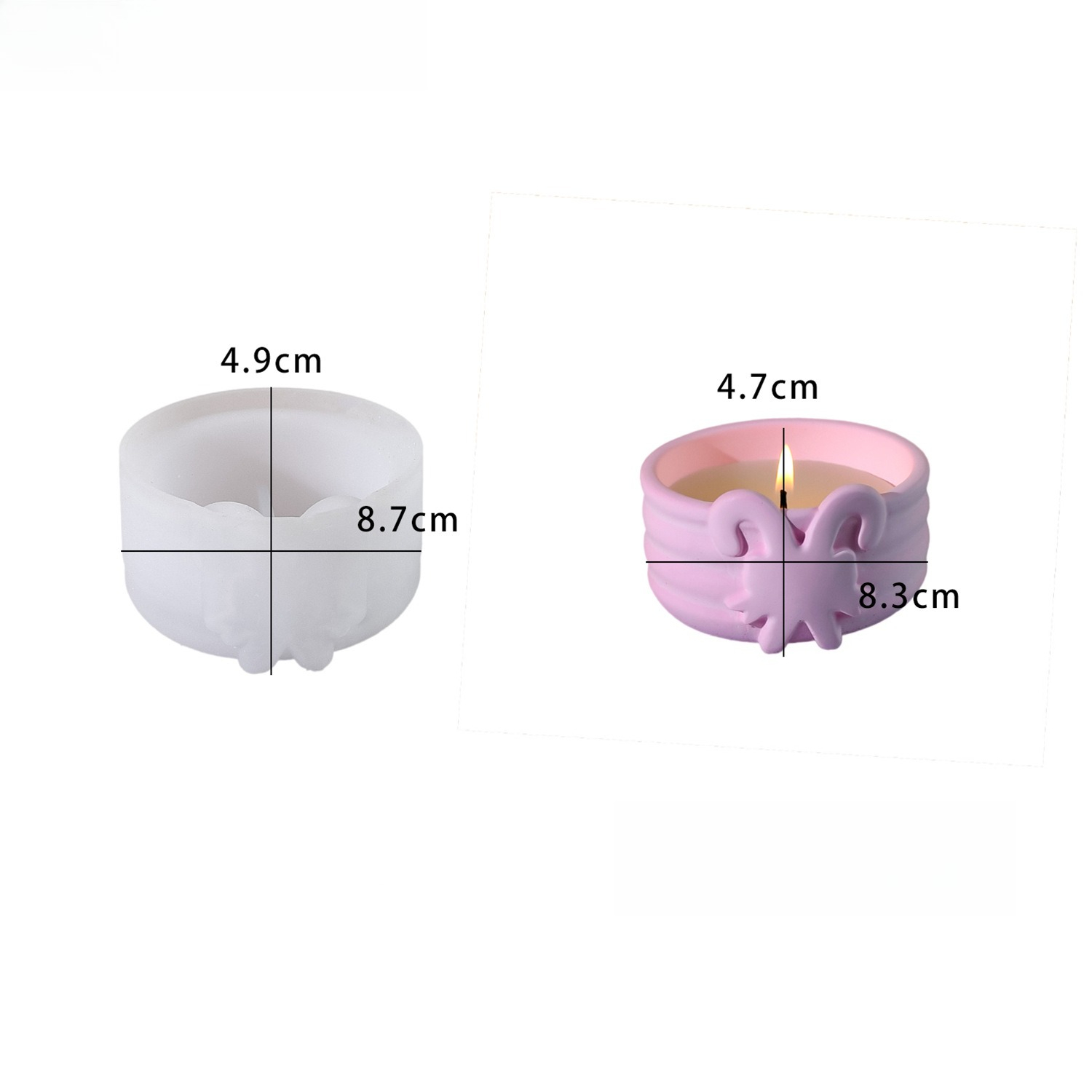 Christmas Candle Molds Xmas Tr - огляд і ціна Candle Making Kit Xmas