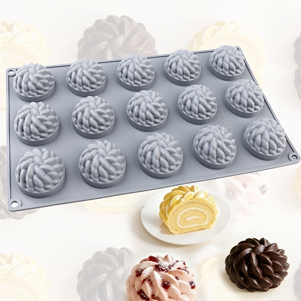 1Pc Cake Mold Santa Ana Floral - огляд і ціна Candle Making Los Angeles