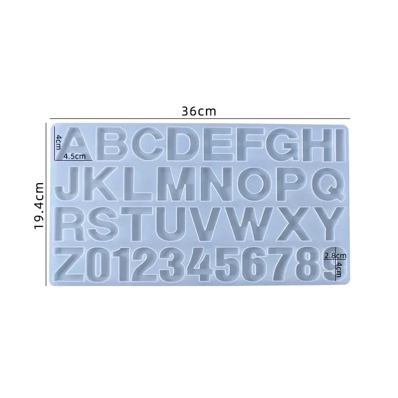 1pc/2pcs/3pcs LettersAtoZ，Numb - огляд і ціна Candle Making Factory