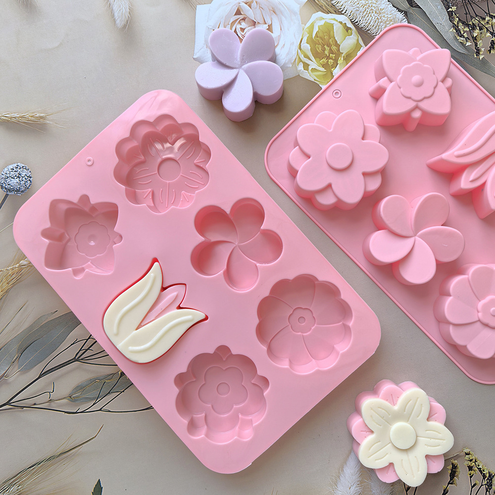kinds Flower Silicone Molds Di - огляд і ціна Candle Making Factory