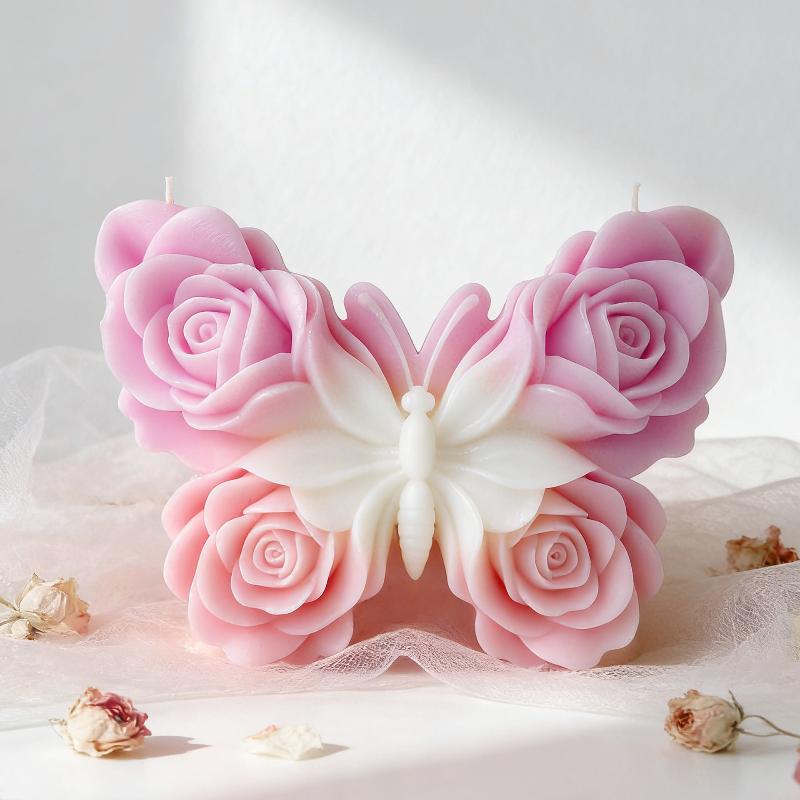 DIY Rose Butterfly Form Silico - огляд і ціна Candle Making Diy