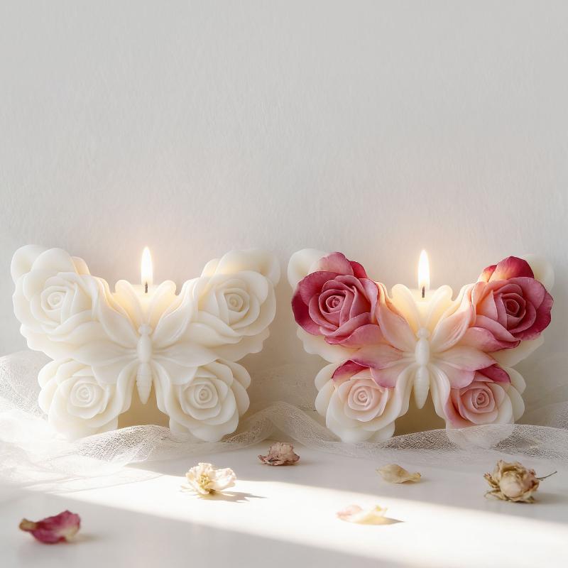 DIY Rose Butterfly Form Silico - огляд і ціна Candle Making Diy