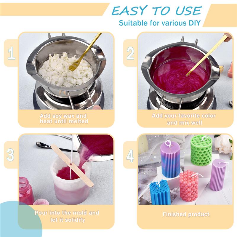 100/500g/1kg Pure Soy Wax Para - огляд і ціна Candle Making Los Angeles